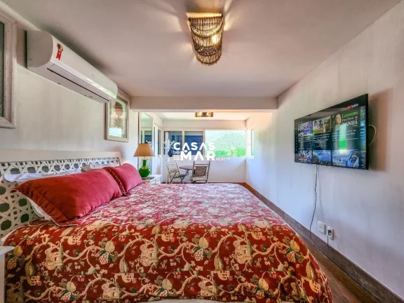 Imagem Luxuosa casa em condomínio à venda em Angra dos Reis-RJ, bairro Frade (Cunhambebe), 5 quartos, 5 suítes, 2 salas, 1 vaga, 470m².