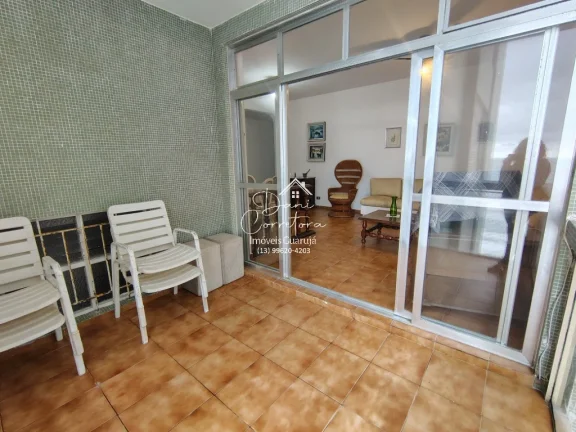 Imagem Apartamento frente mar de 2 quartos com suíte, 2 salas e vaga de garagem nas Pitangueiras, Guarujá-SP: Imperdível oportunidade!