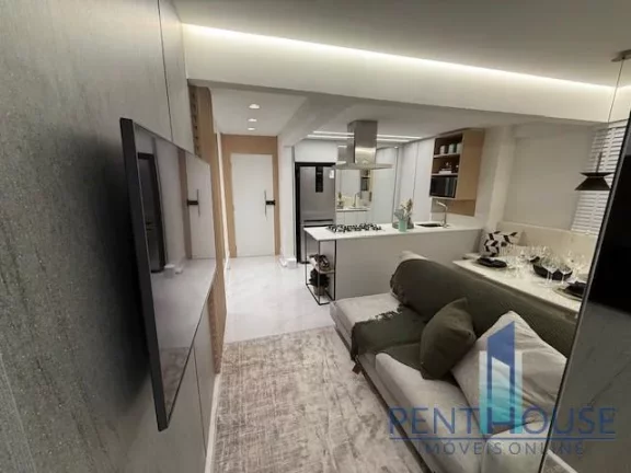Imagem Apartamento Frente Mar para Venda em Balneário Camboriú, CENTRO, 2 dormitórios, 1 banheiro, 1 vaga