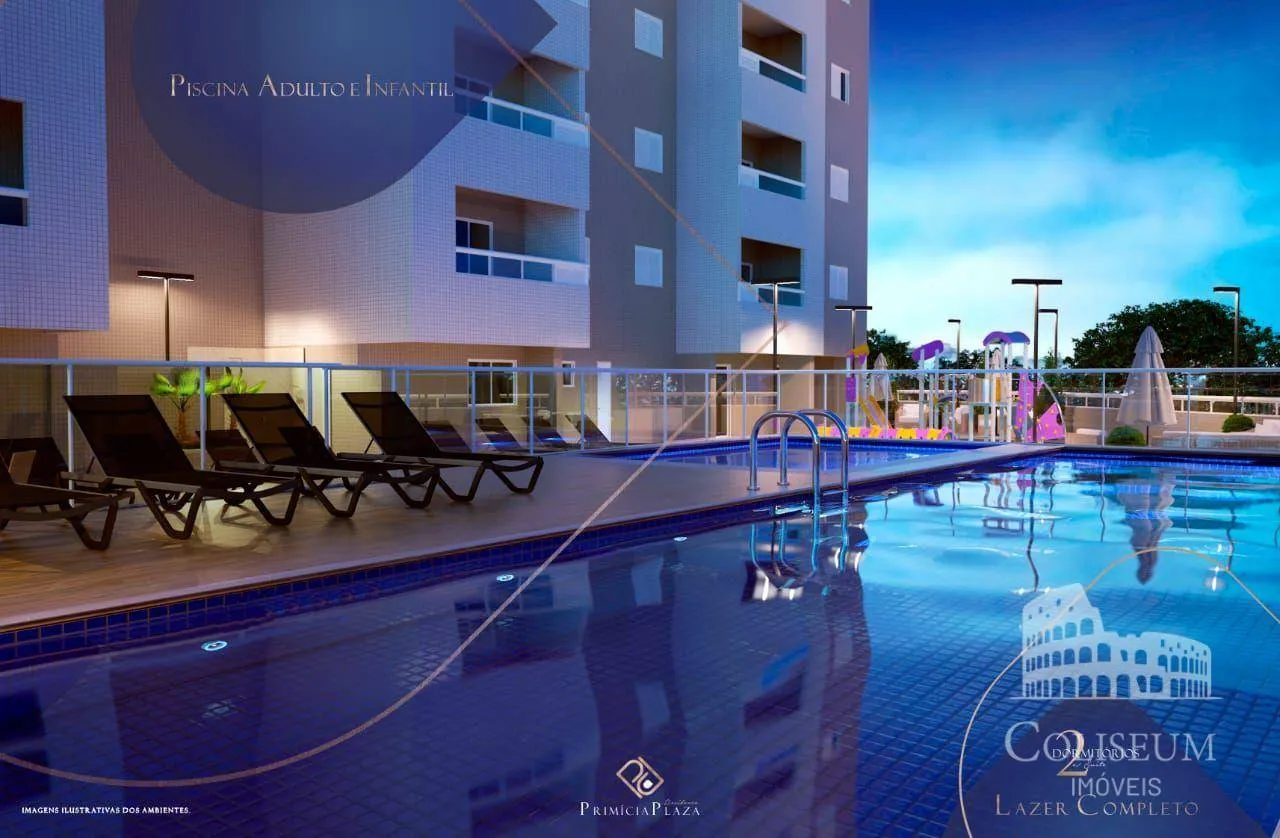 Foto do imóvel Apartamento com 2 dormitórios à venda, 65 m² por R$ 470.000,00 - Vila Guilhermina - Praia Grande/SP
