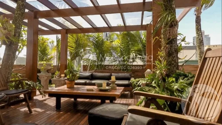 Imagem Golden Garden Apartamento Duplex linda vista mar com 4 suítes e 5 vagas no coraç