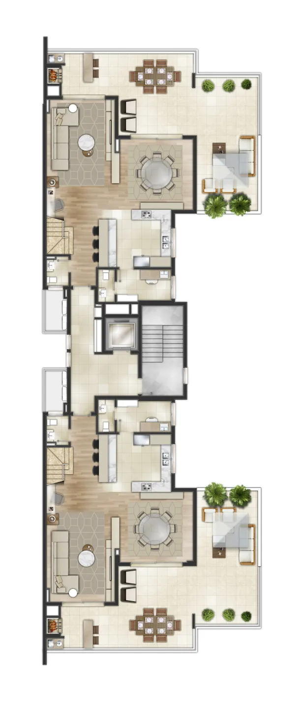 Imagem Apartamento à venda em Caxias do Sul, Exposição, com 3 quartos, 172.25m2