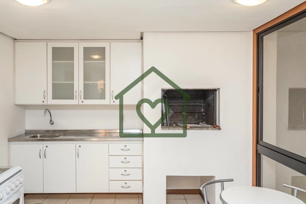 Imagem Apartamento mobiliado e decorado para alugar no bairro Mont Serrat, próximo ao Parcão. Com 45m2, c...