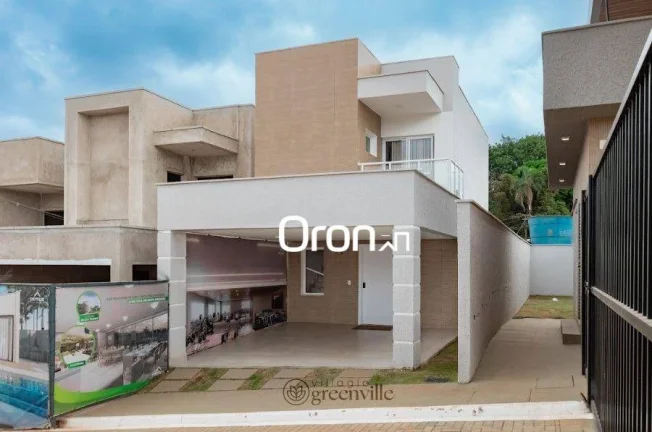 Imagem Sobrado com 3 dormitórios à venda, 116 m² por R$ 697.000,00 - Sítios Santa Luzia - Aparecida de Goiânia/GO