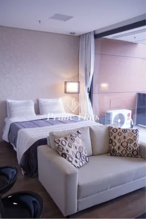 Imagem Flat disponível para locação no FL Residence, com 42m², 1 dormitório e 1 vaga de garagem