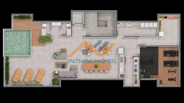 Imagem Apartamento Studio no bairro Horto