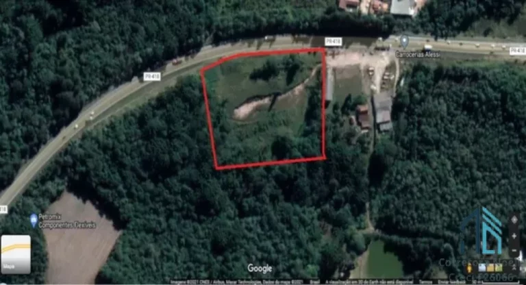 Imagem Terreno/área, Super Oportunidade Possível Posto de Combustível e Minha Casa Minha Vida Área Indus ZR-I Almirante Tamandaré PR
