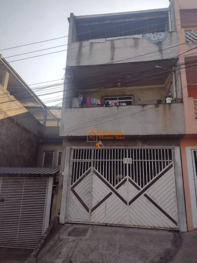 Imagem Sobrado com 4 dormitórios à venda, 120 m² por R$ 350.000,00 - Vila Rica - Guarulhos/SP