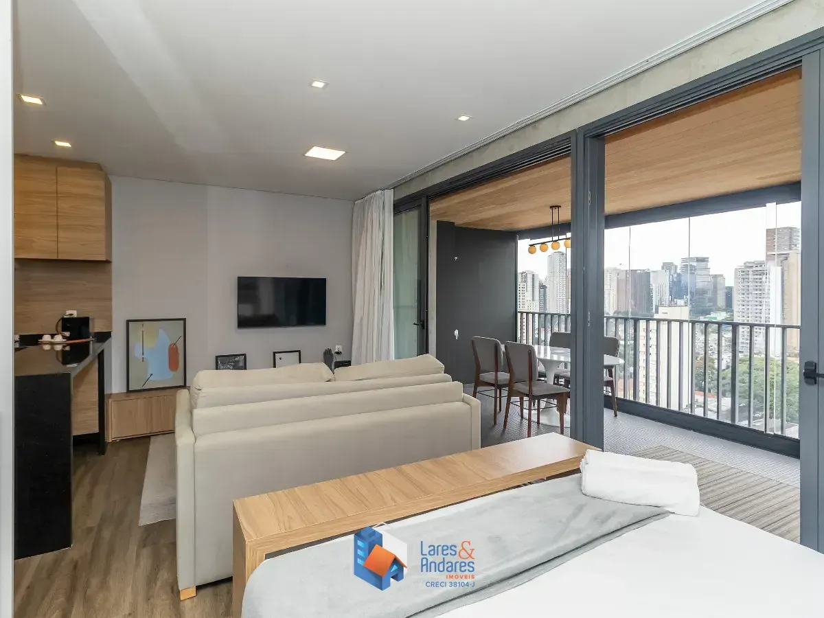 Imagem Apartamento para venda em Vila Nova Conceição com 1 quarto, 44m²