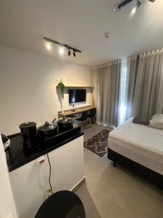 Imagem Apartamento para venda ou locação em Cerqueira César, São Paulo-SP: 1 quarto, 1 banheiro, 30m² de área.