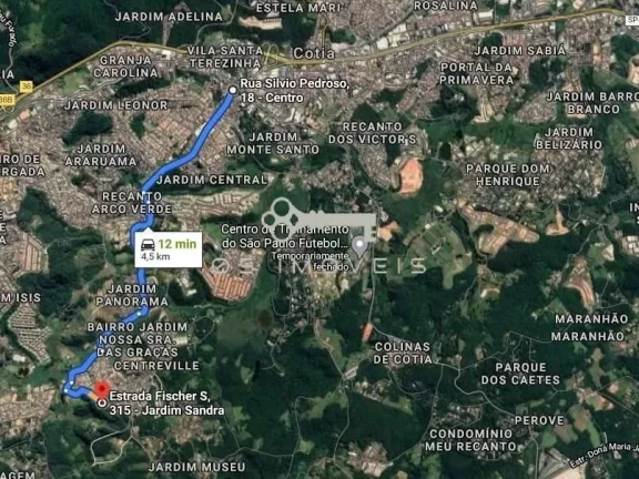 Imagem Área de 2.740m² ZIS próx centro Cotia Rap. Tavares km32 p/ Minha Casa MCMV
