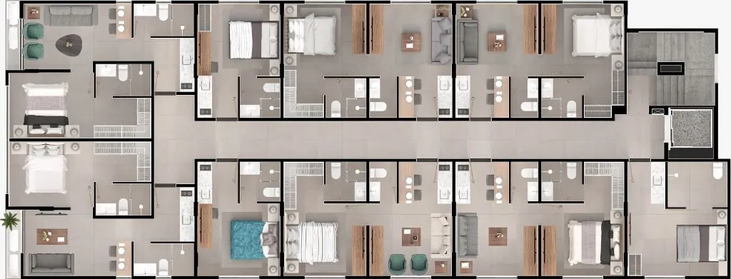Imagem Apartamento à venda, 32 m² por R$ 385.872,00 - Manaíra - João Pessoa/PB
