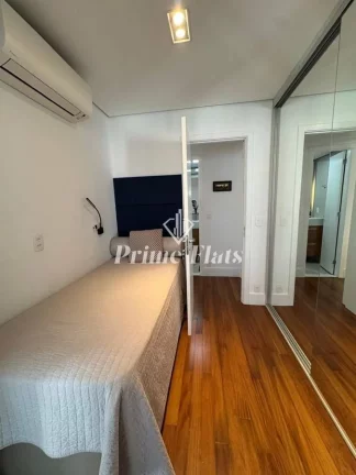 Imagem Flat disponível para venda no Condomínio Cosmopolitan High Garden com 58m², 1 dormitório e 1 vaga