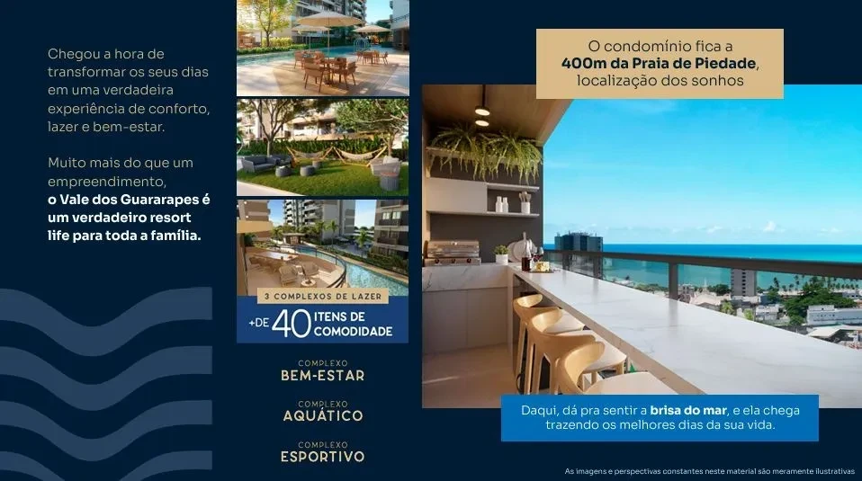 Imagem Apartamento com 2 Quartos à Venda, 47 m² em Guararapes - Jaboatão dos Guararapes
