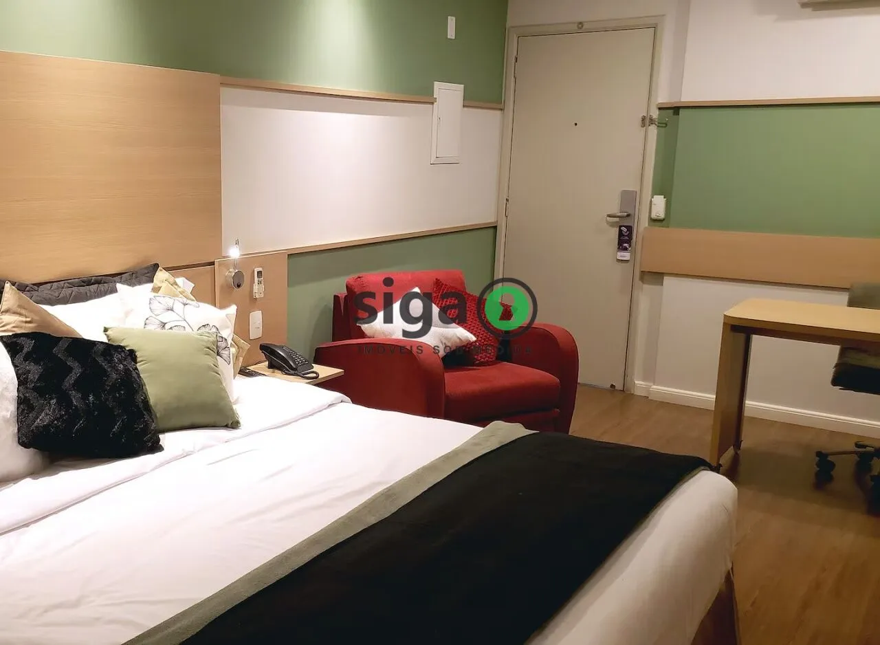 Imagem Apartamento de 30m², locação por R$ 6.700 - Chacara Santo Antonio São Paulo/SP