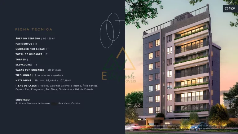 Imagem Apartamento à venda Boa Vista Curitiba PR