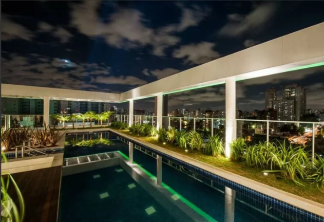 Imagem Flat disponível para venda no Diseño Campo Belo, com 37m², 1 dormitório e 1 vaga de garagem