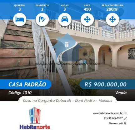 Foto do imóvel CASA NO CONJUNTO DEBORAH - DOM PEDRO