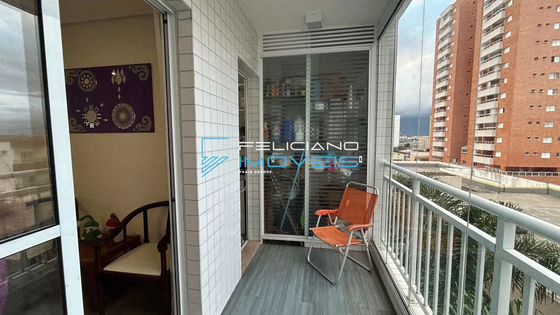 Imagem Apartamento com 2 quartos, Ocian, Praia Grande - R$ 480 mil, Cod: 7101