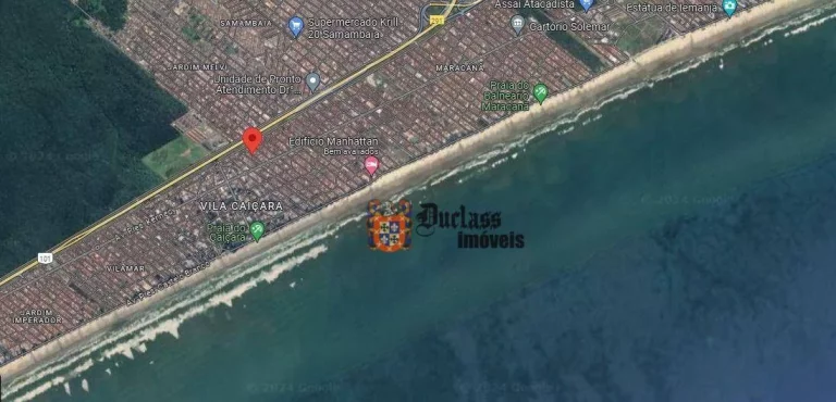 Imagem Casa com 2 dormitórios à venda, 64 m² por R$ 390.000 - Vila Caiçara - Praia Grande/SP