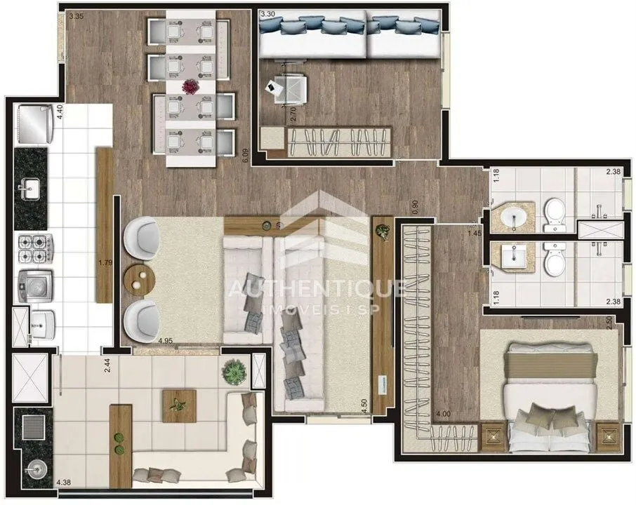 Imagem Living Celebration Taquaral Campinas - Apartamento à venda no bairro Taquaral - Campinas/SP