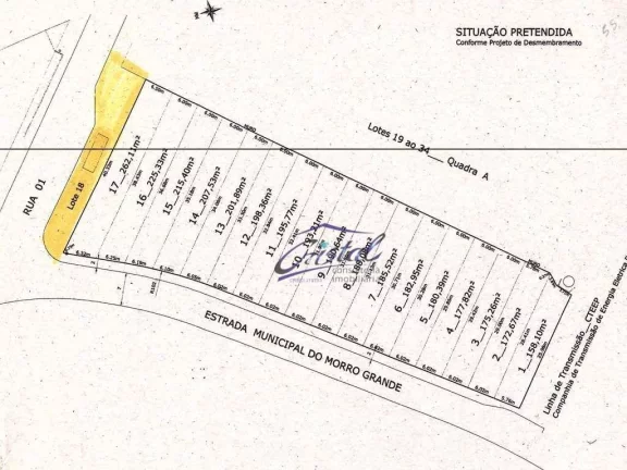 Imagem Lotes COMERCIAIS - RESERVA do Loteador, últimas unidades - Km 36 Raposo Tavares!