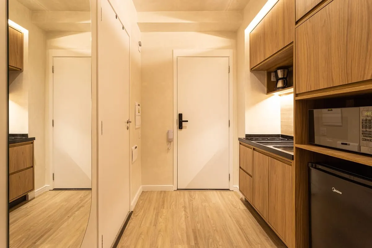 Imagem Apartamento com 1 Quarto para alugar, 22m² - Vila Mariana