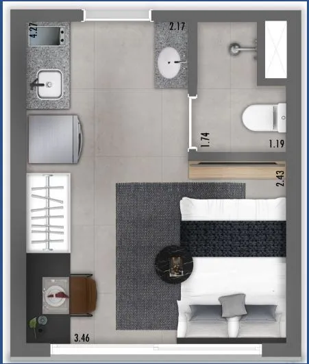 Imagem ON Cardoso de Melo - NR - Apartamento à venda no bairro Vila Olímpia - São Paulo/SP