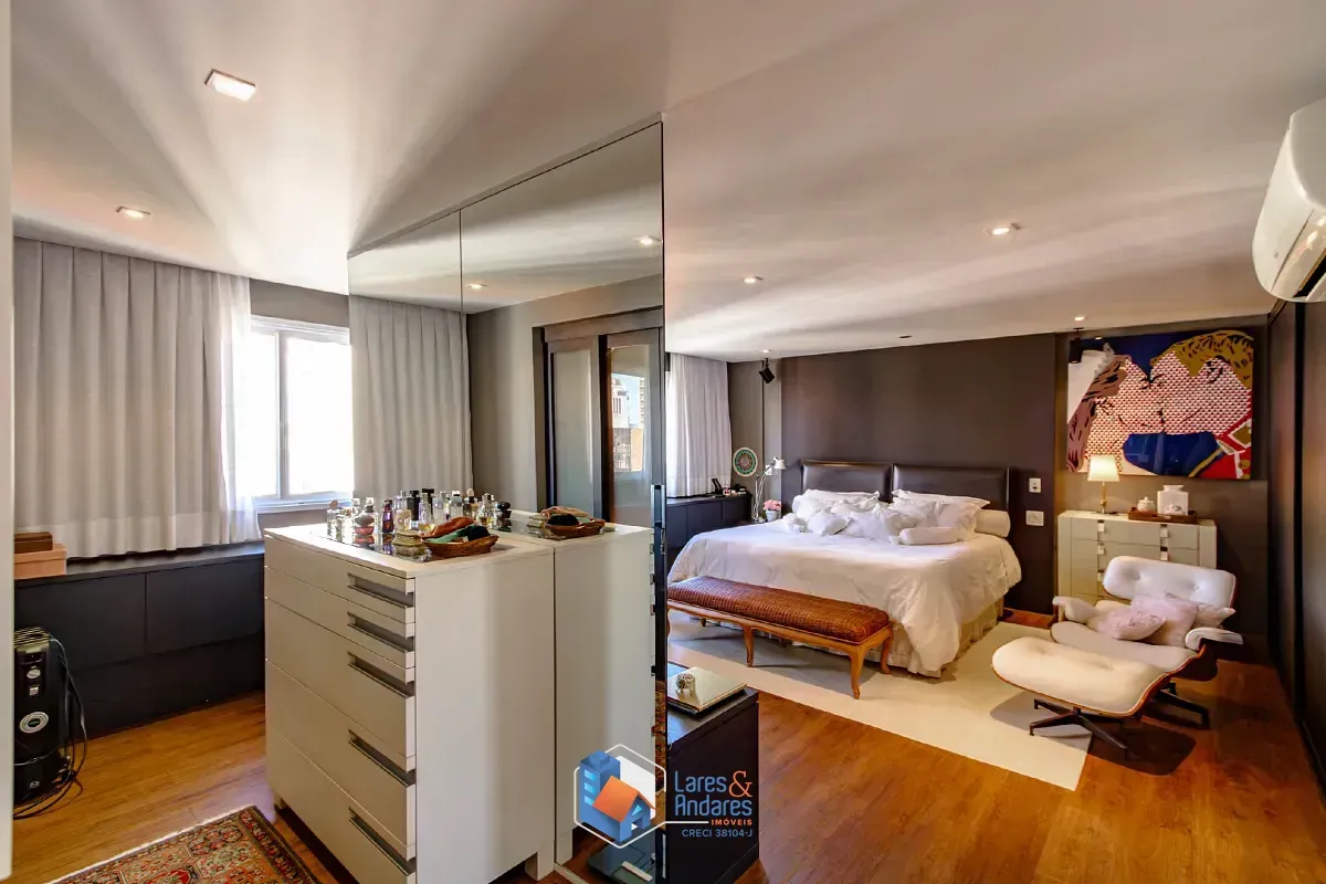 Imagem Cobertura para venda em Campo Belo com 1 quarto, sendo 1 suíte, 433m²