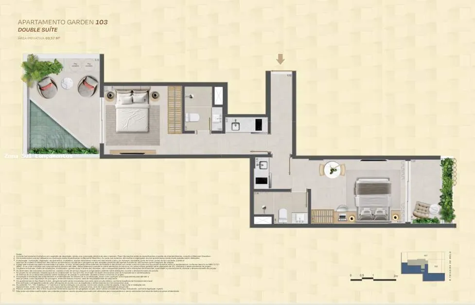 Imagem Mare Ipanema | Apartamentos de 42 a 69 m² na Rua Teixeira de Melo, Ipanema  Plantas, Preços e Localização