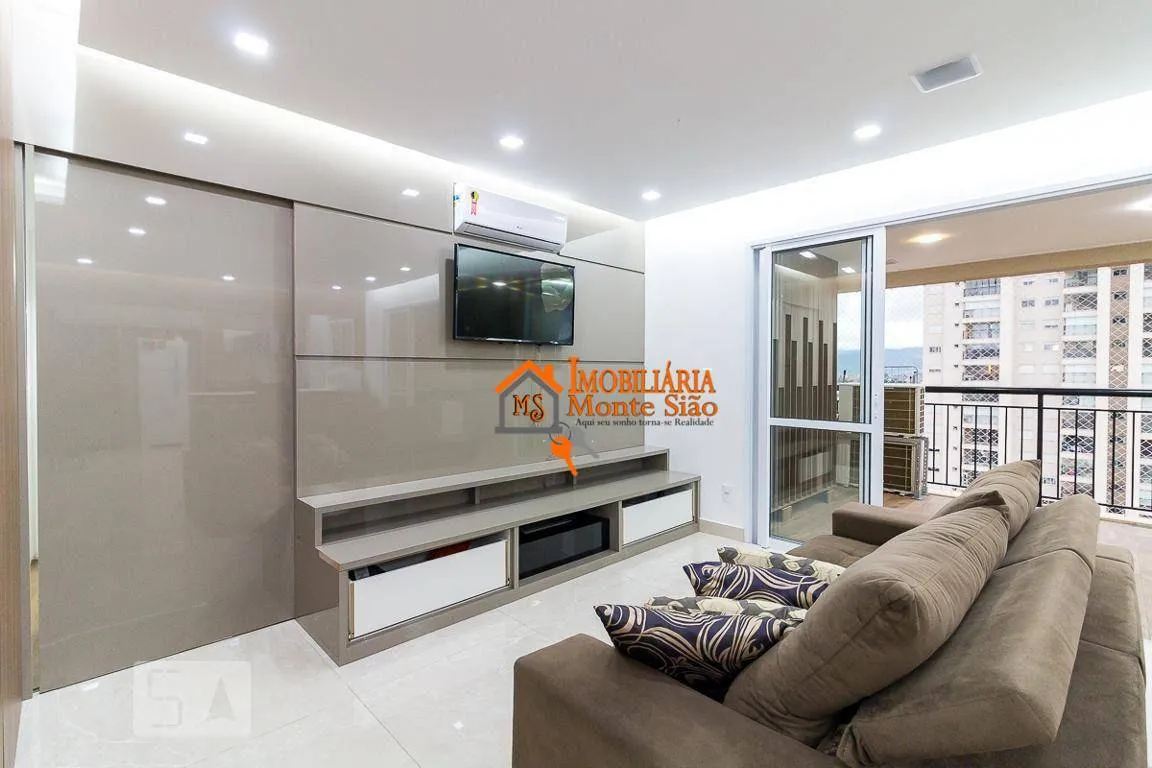 Imagem Apartamento com 3 dormitórios à venda, 122 m² por R$ 1.470.000,00 - Jardim Flor da Montanha - Guarulhos/SP