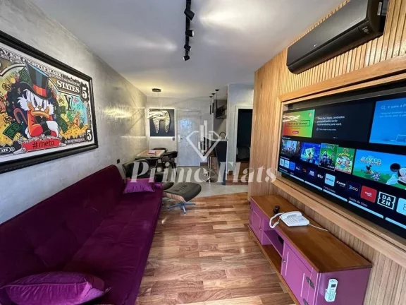 Imagem Flat disponível para venda no Flat London Residence Service no Jardim Paulista, com 42m², 1 dormitório e 1 vaga de garagem