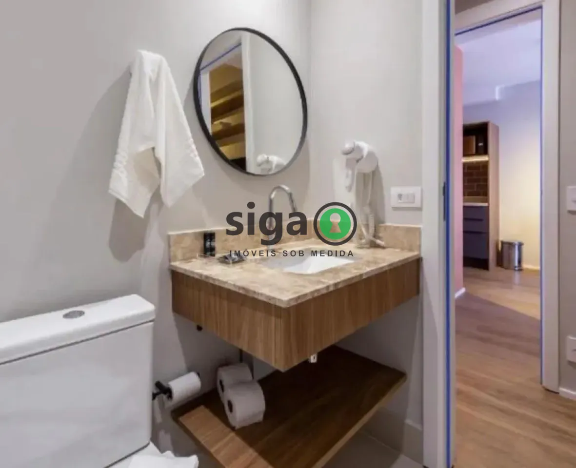 Imagem Apartamento com 2 Quartos à venda, 43m² - Indianópolis - Mobiliado