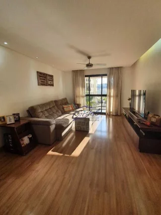 Imagem Apartamento com 3 dormitórios (sendo 01 suíte) à venda, 110 m² - Chácara Agrindus - Taboão da Serra/SP