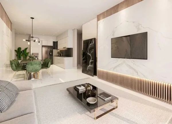 Imagem Apartamento com 2 dormitórios sendo 1 suíte e 1 vaga de garagem em Governador Celso Ramos/SC
