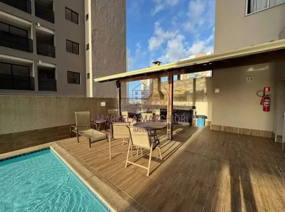 Imagem Apartamento com 3/4 armários planejados e vista para o mar