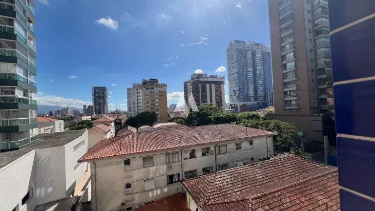 Imagem Apartamento com 3 quartos à venda, 2 quadras da praia da Aparecida, em Santos