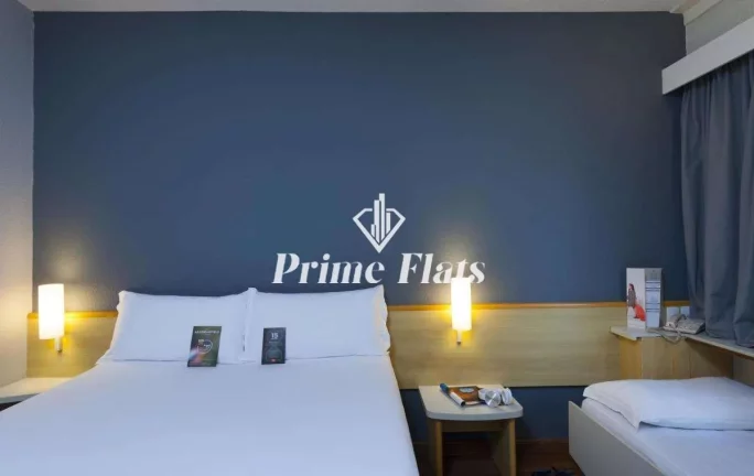 Imagem Flat disponível para venda no Hotel ibis Campinas, com 18m², 1 dormitório e 1 vaga