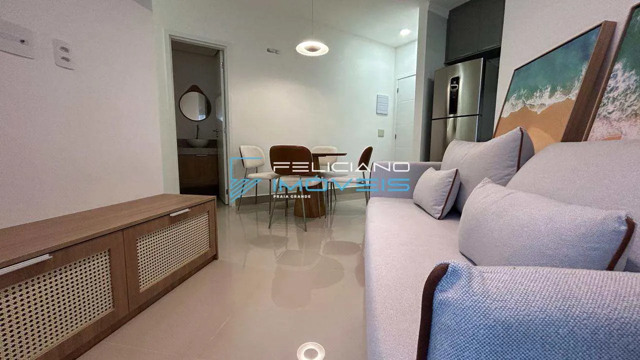 Imagem Apartamento com 2 quartos, Guilhermina, Praia Grande - R$ 772 mil, Cod: 7375