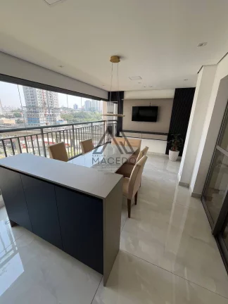 Imagem Magnífico apartamento mobiliado com 3 suítes e 2 vagas - Vila Prudente