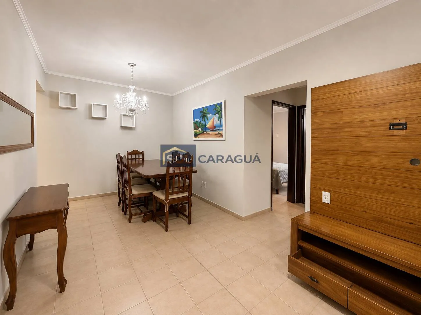 Imagem Apartamento a venda na orla da praia com vista para o mar no Indaiá Caraguá