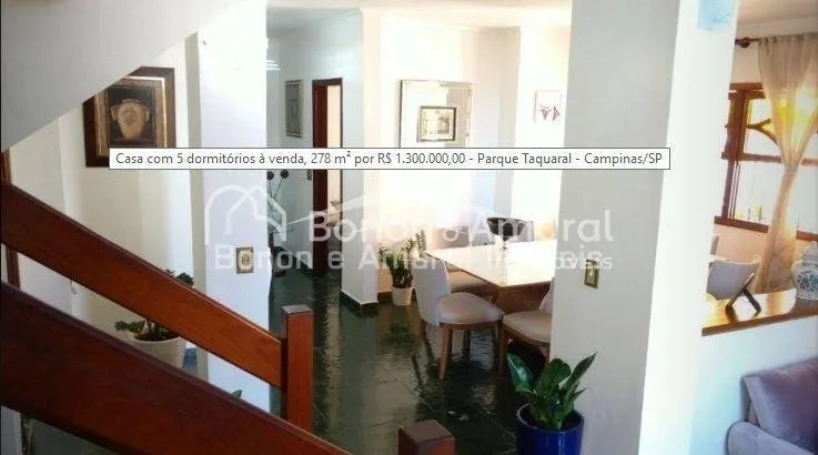 Imagem Sobrado de 5 quartos para locação, Parque Taquaral - Campinas/SP
