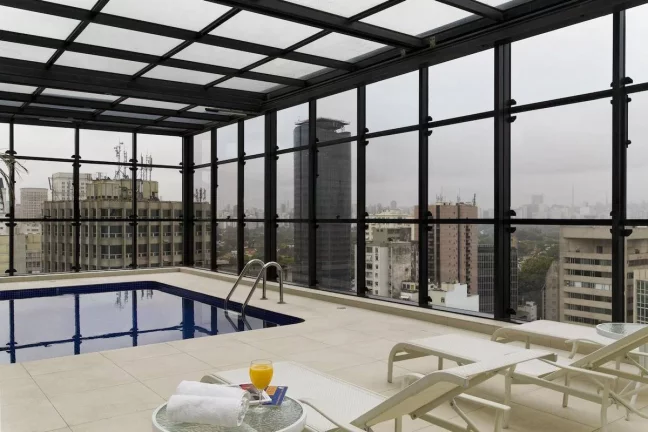 Imagem Flat disponível para venda no Hotel Address Faria Lima by Intercity, com 62m², com 2 dormitórios e 1 vaga