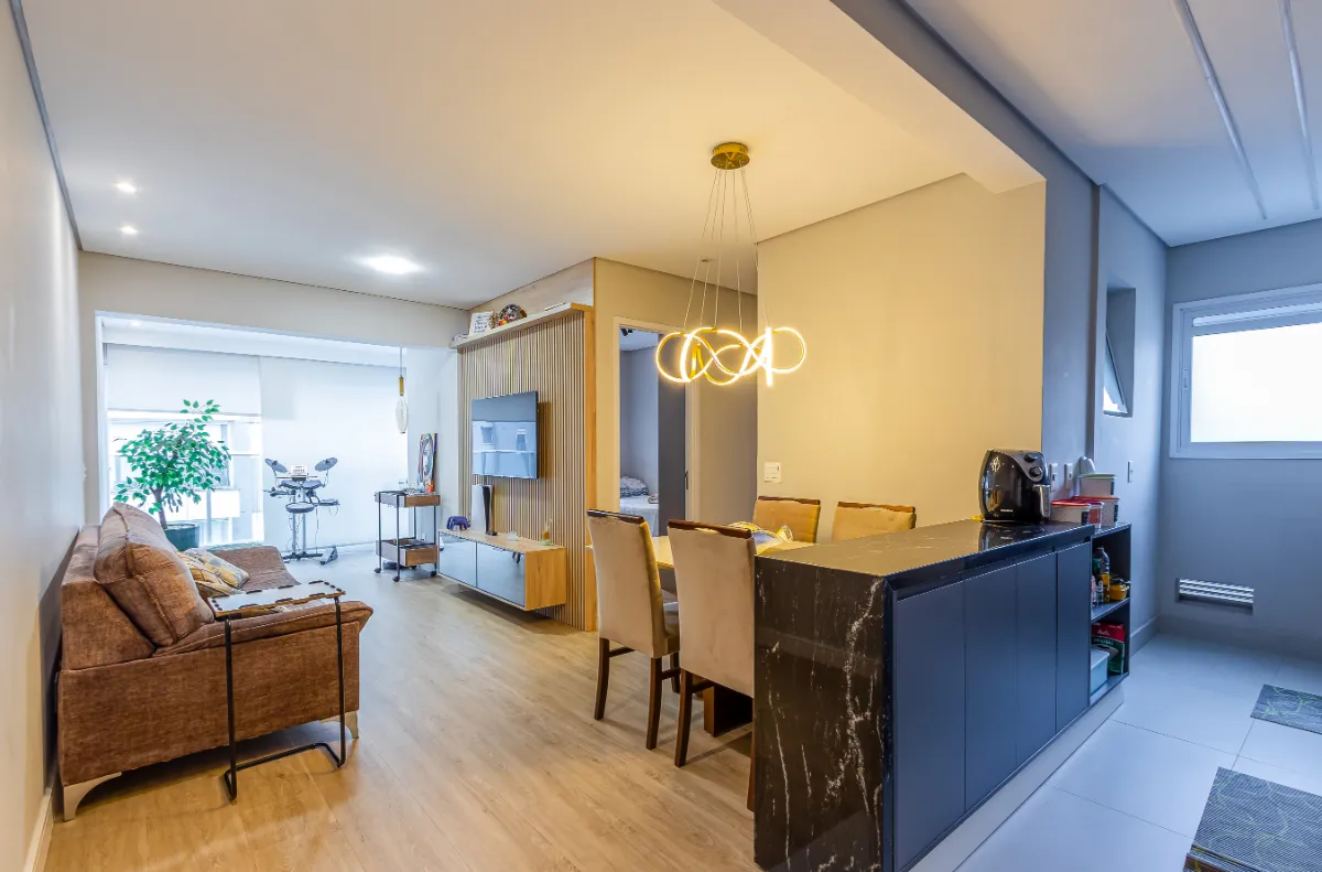 Foto do imóvel Apartamento para venda em Jardim Caravelas com 2 quartos, sendo 1 suíte, 65m2