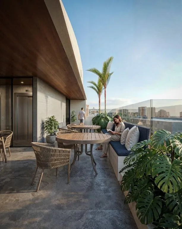 Imagem Apartamento com 1 dormitório à venda, 22 m² por R$ 297.566,00 - Camboinha - Cabedelo/PB