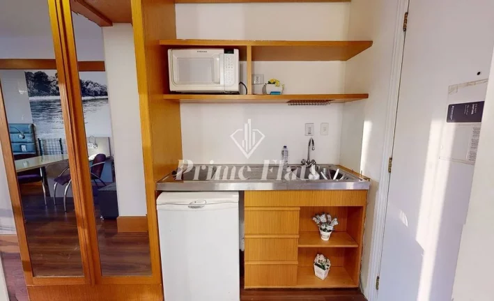 Imagem Flat disponível para venda no Wyndham Garden Convention Nortel, com 35m², 1 dormitório e 1 vaga de garagem