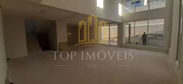 Imagem Sobrado de Alto Padrão no Condomínio Fechado Residencial Mônaco – 4 Suítes | Vista para a Serra da Mantiqueira