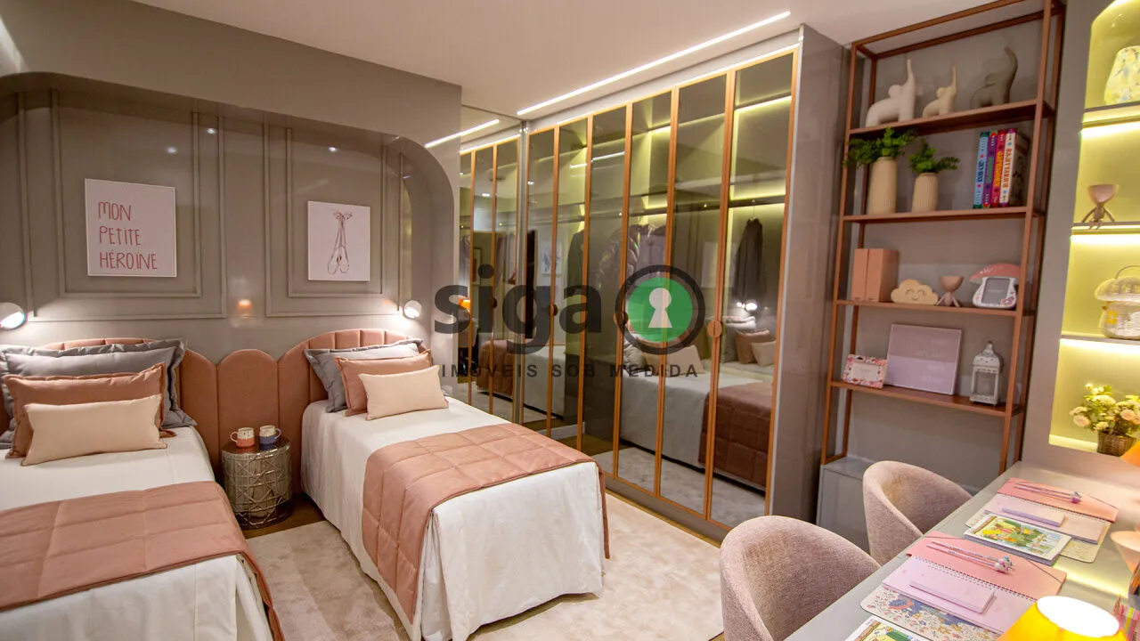 Imagem Apartamento 140 m² | 4 dormitórios 3 suítes | Living ampliado Varanda gourmet | 2 vagas | Depósito