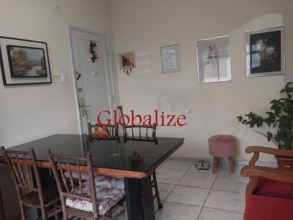 Imagem Apartamento com 2 dormitórios, vaga de garagem no Boqueirão em Santos por R$ 350.000,00