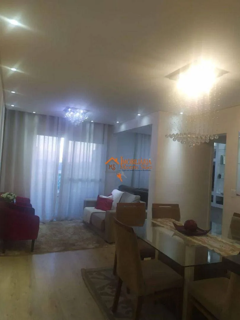 Imagem Apartamento com 3 dormitórios à venda, 81 m² por R$ 545.000,00 - Jardim Las Vegas - Guarulhos/SP